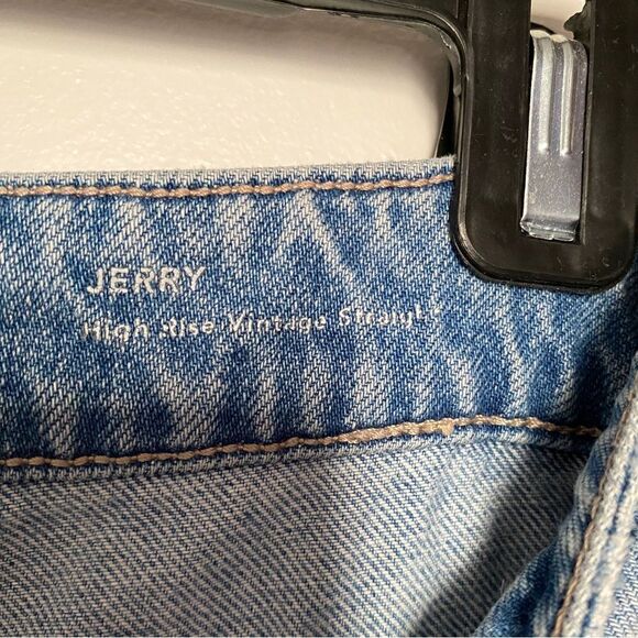 DL1961 Jerry High-Rise Vintage Straight Leg Jeans Cropped Denim Women’s Size 25 - Picture 9 of 12